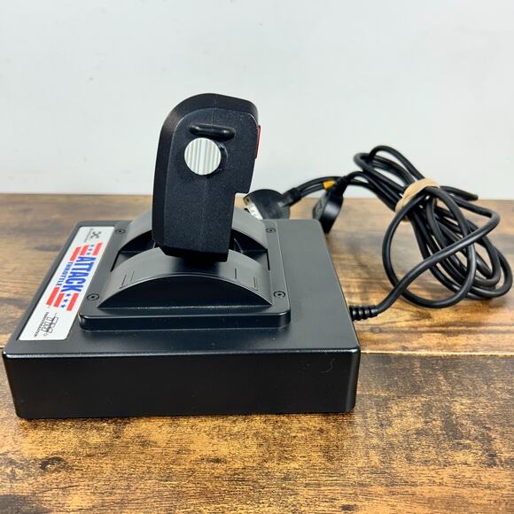 Vintage Flight Control Thrustmaster Attack Throttle Digital Game Used - Picture 4 of 12